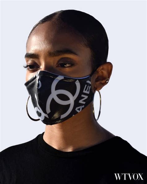 chanel fase mask|Chanel face masks virus.